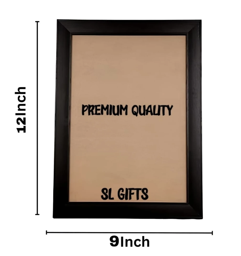 Personalized Photo Frame 1 – A4 (9×12 Inch) | Send Photos on WhatsApp After Order